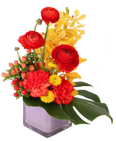 Dazzling Winter Wonderland Flower Arrangement