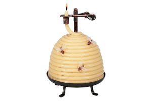 Beehive candle