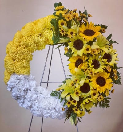 Crowning Glory Casket Spray Flower Delivery Camden NJ - Creations By Jenn