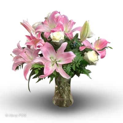 Rosy Glow Bouquet - Teleflora