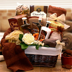 Women's Gift Baskets Spa Gift Basket for Her Sweet Blooms Spa Gift