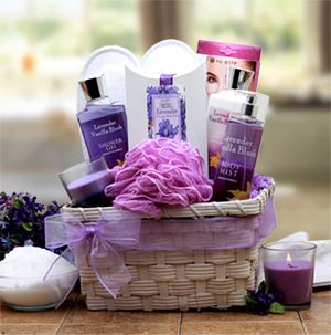 Gifts for Mom from Daughter, Son - Great Mothers Day Gifts for Mom,  Birthday Gifts for Mom, Mother Day Gifts for Mom, Personalized Relaxing Spa  Lavender Gifts Basket for Mom, Unique Mother's