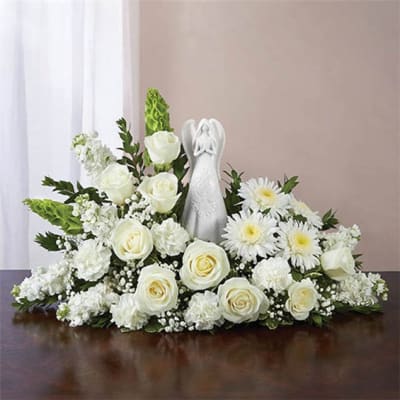 patissier1〜5 Serenity Angel Arrangement - All White | Midland, TX