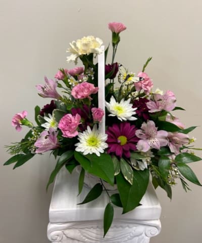 Teleflora's Tranquil Peace Collection in Ravena NY - Janine's