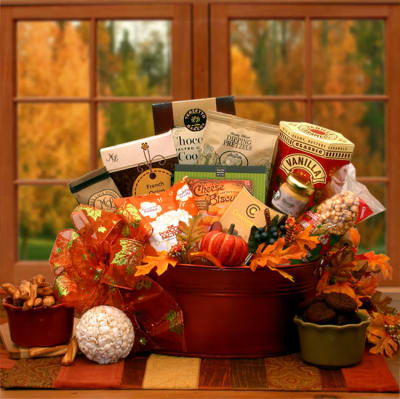 Premium Fall Flavors Gift Basket