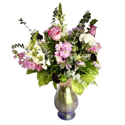 Fishing Creel Flower Delivery Kokomo IN - Banner Flower House