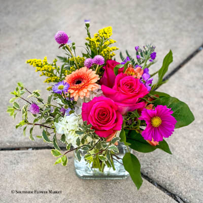 Free picture: white flower, bouquet, purple, vibrant, flowers, fancy,  elegant, flower, decoration, arrangement