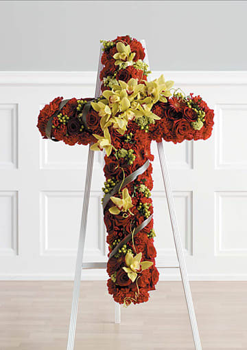 Another Flower Live 2017　CROSS BOUQUET Florist 19717 | 19717 Flower Delivery by Elana's Broad Street