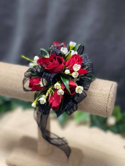 strapless open back dress Formal Corsages main image 1
