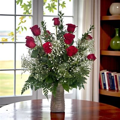 Knock Her Socks Off Roses :: Banner Flower House