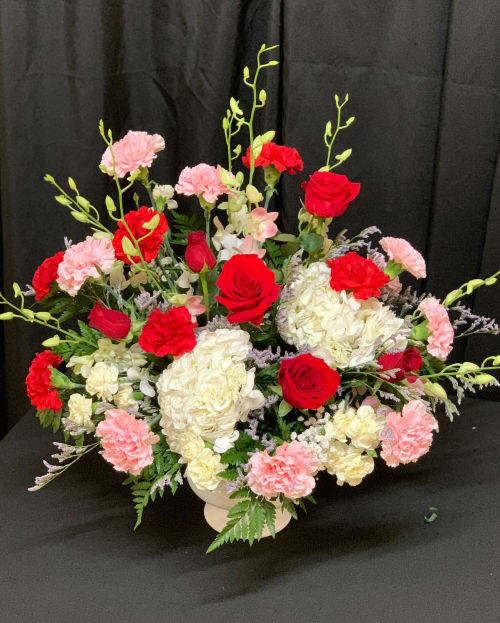 Lady Love Pedestal Arrangement