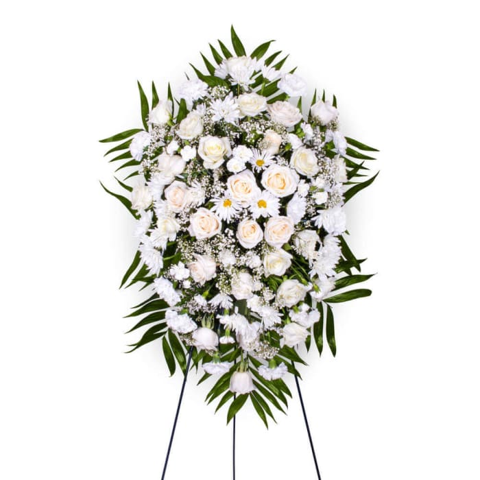 All White Sympathy Standing Spray