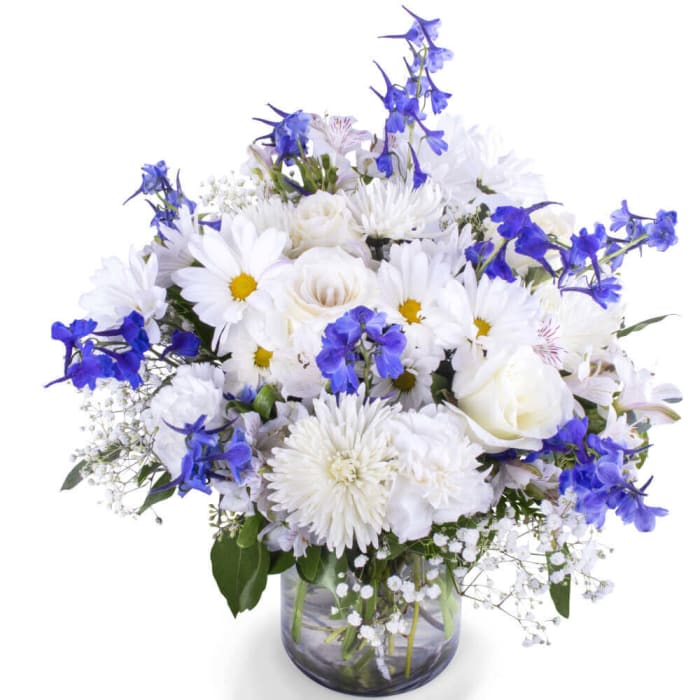 Blue and White Arrangement