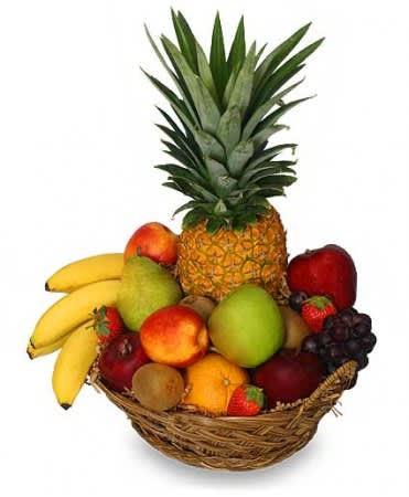 Premium Fruit Basket with Pineapple