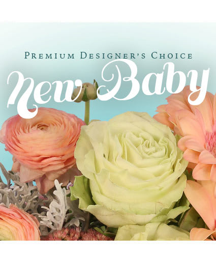 BEAUTIFUL NEW BABY FLOWERS
PREMIUM DESIGNER'S CHOICE