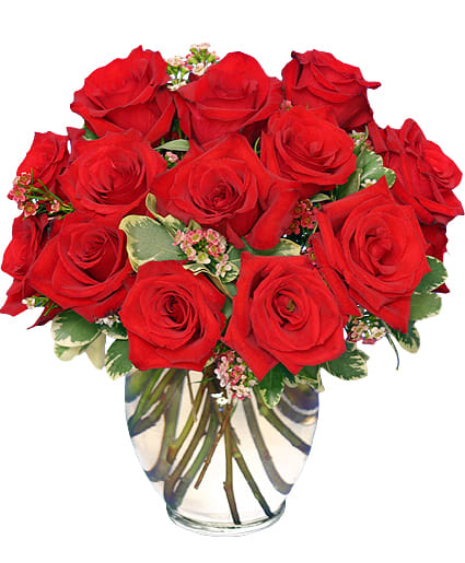 18 Red Roses Bouquet