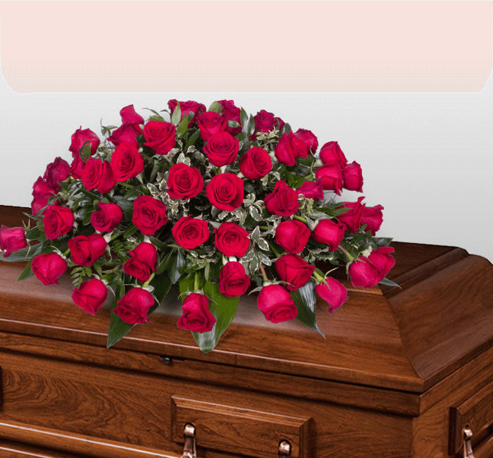 Simply Beautiful Casket Spray