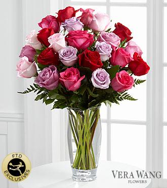 The FTD® Captivating Color™ Rose Bouquet by Vera Wang