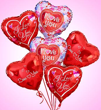 Air-Rangement - Love & Romance Mylar Balloons
