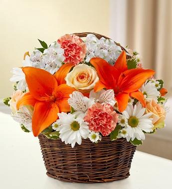 Peace, Prayers & Blessings - Peach, Orange & White