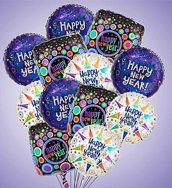 Air-Rangement® - Happy New Year Mylar Balloons