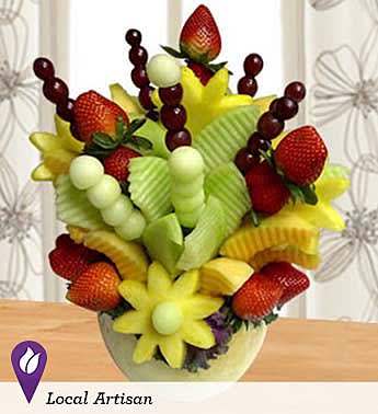 Stuffed Melon Basket