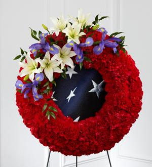 The FTD® To Honor One's Country™ Wreath