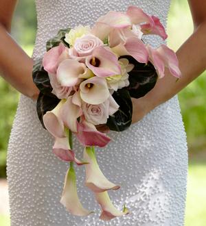 The FTD® Pink Cascade™ Bouquet