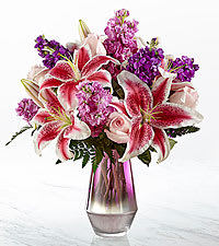 The FTD® Shimmer & Shine™ Bouquet-VASE INCLUDED