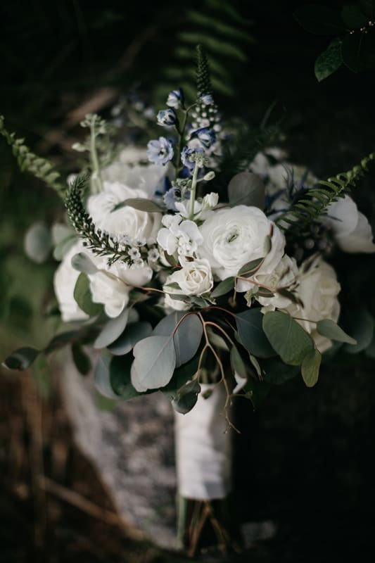 Gorgeous Whites with a touch of blue