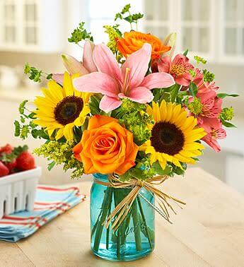 Sunny Garden Bouquet