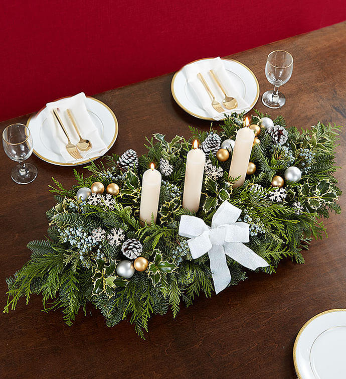 Extravagant Holiday Centerpiece