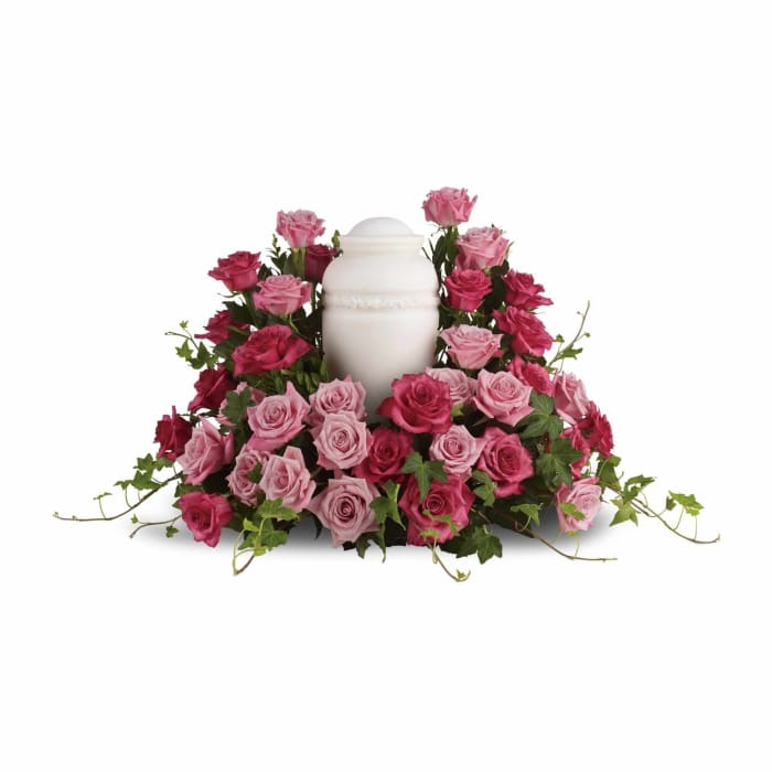 Bed of Pink Roses
