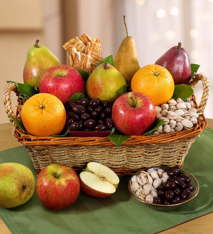 Modesto Valley Fruit & Nut Gift Basket 