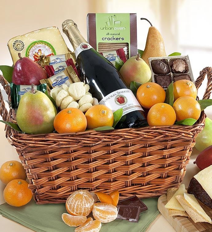 Select Sonoma Fruit & Gourmet Gift Basket 
