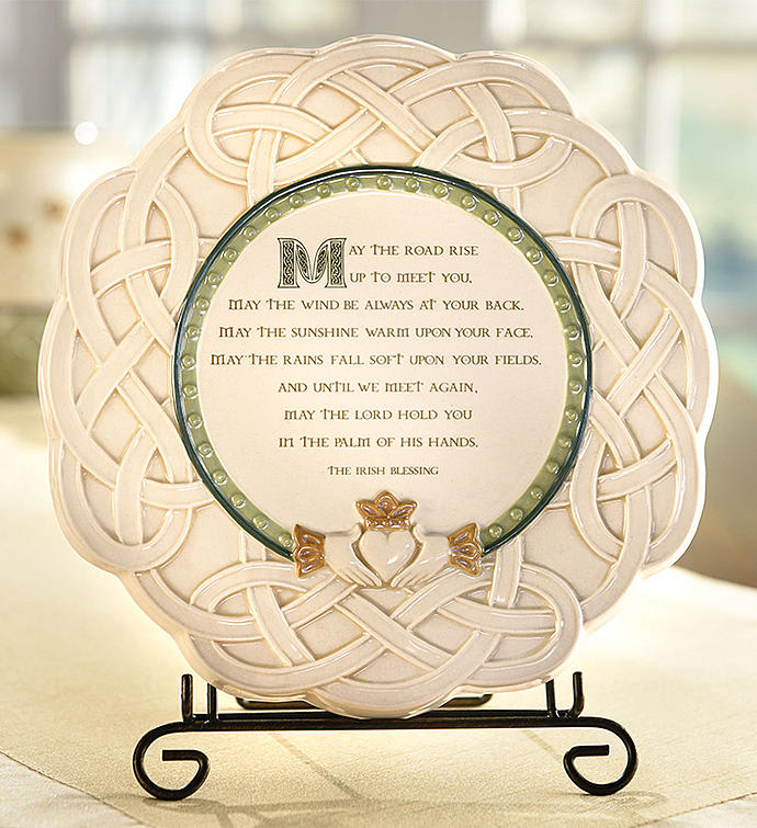 Irish Blessing Plate
