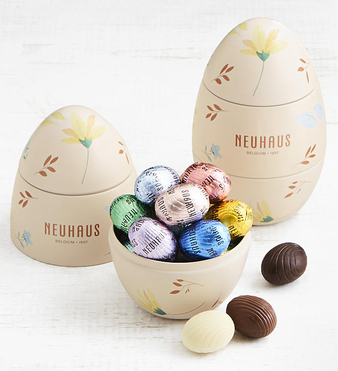 Neuhaus Easter Egg Shaped Tin
