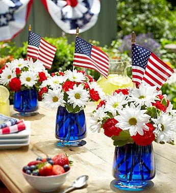 The American Dream Bouquet Trio