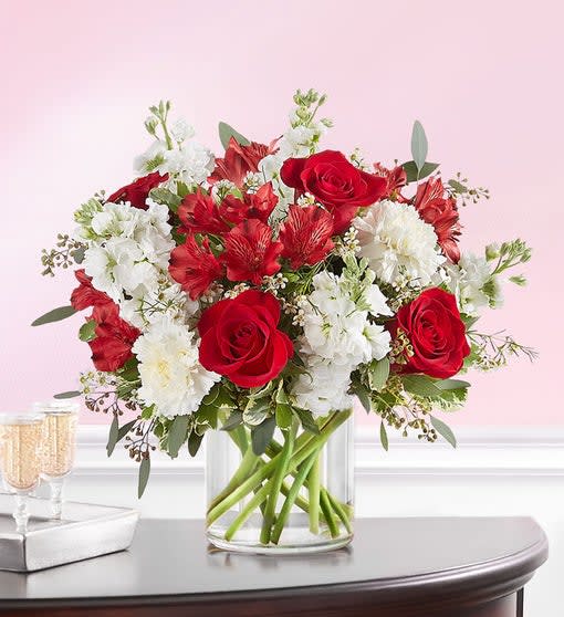 Crimson Rose Bouquet