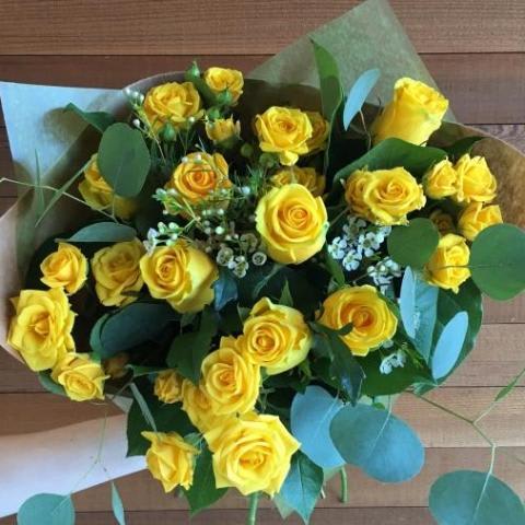 Yellow Rose Bouquet