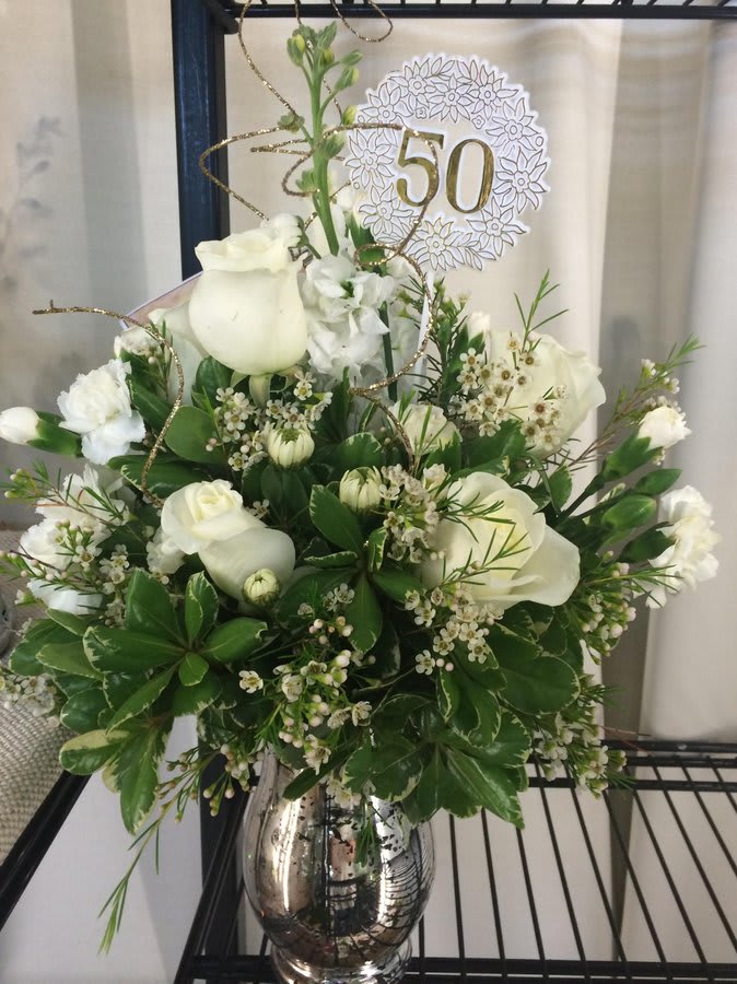 50th Anniversary Bouquet