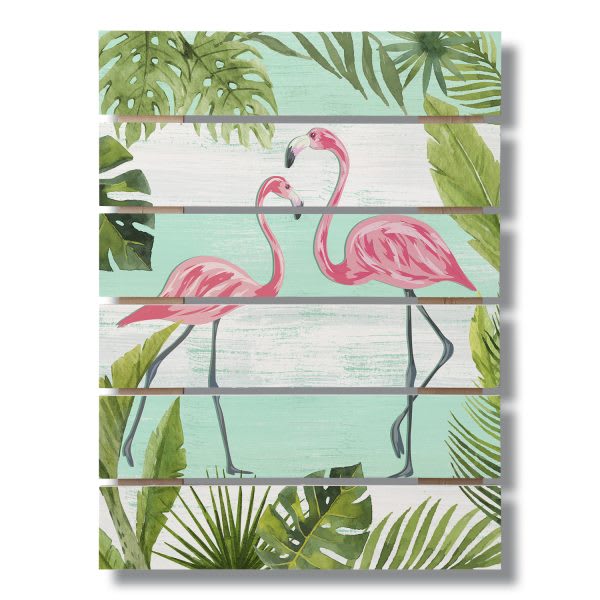 Flamingo Pallet Sign