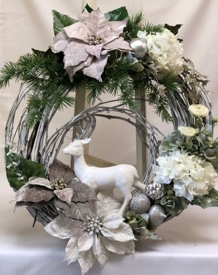 Winter Wonderland Silk Wreath