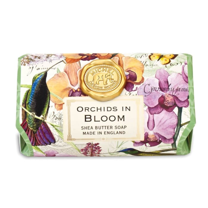 Orchids in Bloom Large Soap