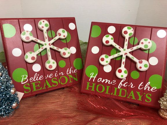 Home for Holiday Plaque