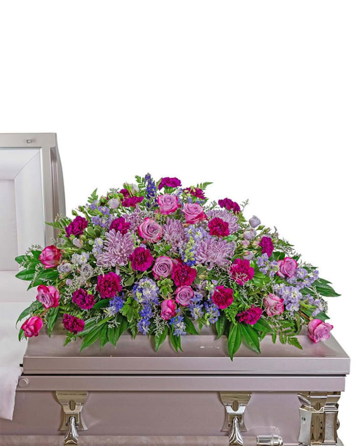 Gracefully Majestic Casket Spray