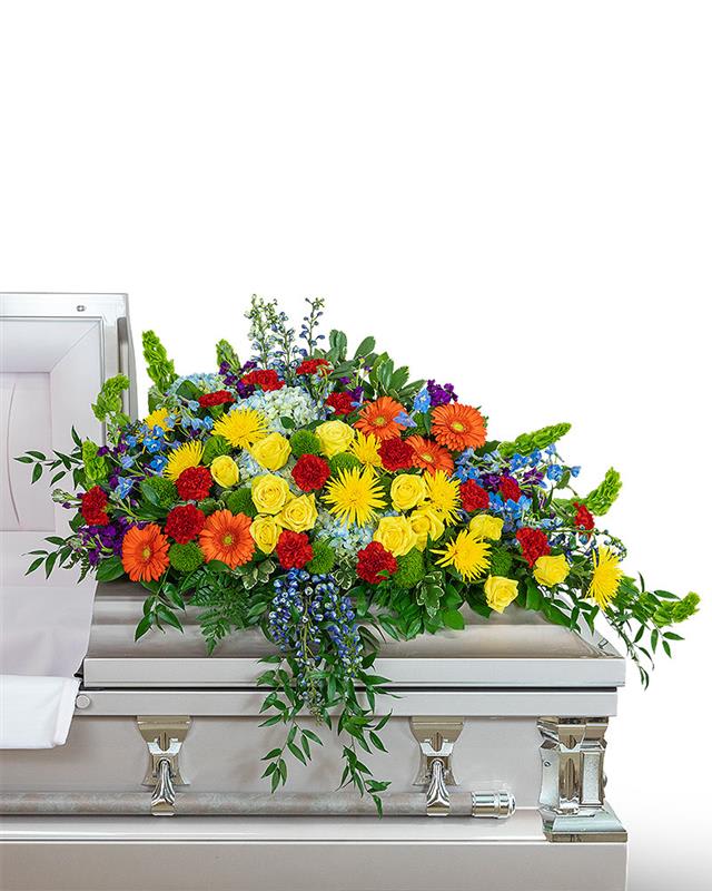 Vibrant  Life  Casket  Spray