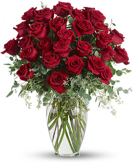 Forever Beloved - 30 Long Stemmed Red Roses