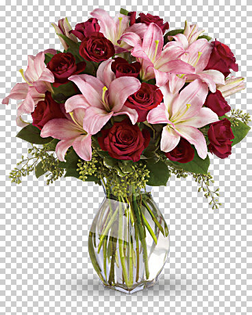 Lavish Love Bouquet with Long Stemmed Red Roses