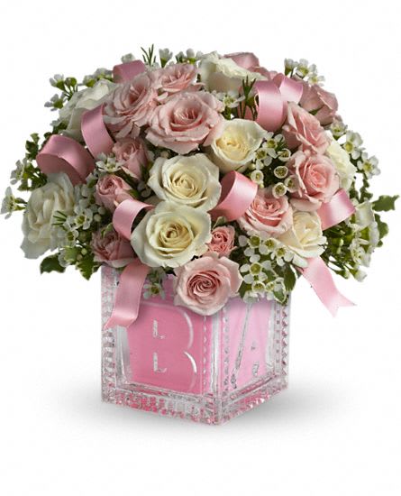 Baby's First Block - Pink